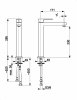 ARMATURA KRAKÓW KFA bateria umywalkowa nablatowa LOGON BRUSHED LIGHT GOLD 5132-612-39